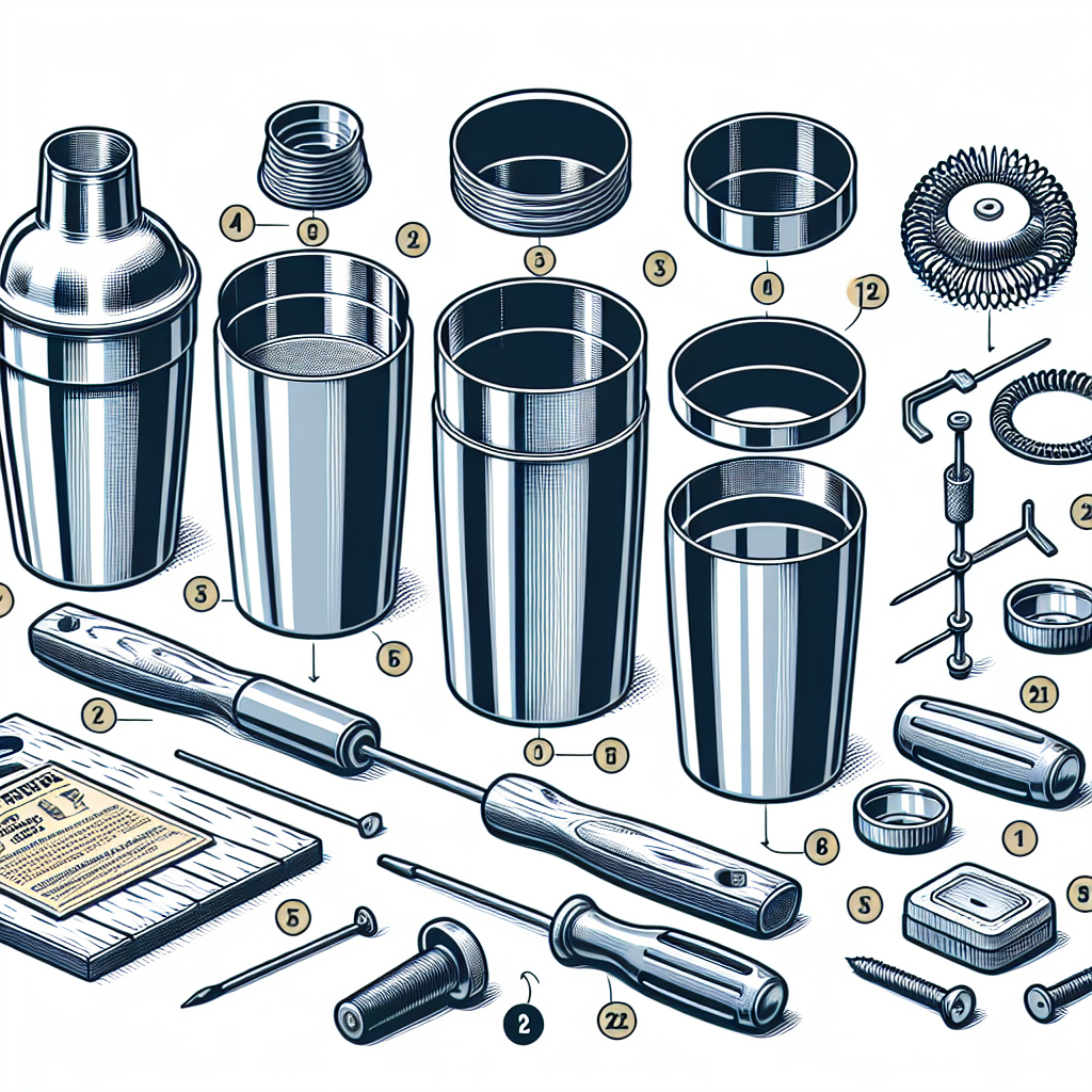 Сборка на шейкера: Искусство и Наука Создания Идеальных Коктейлей