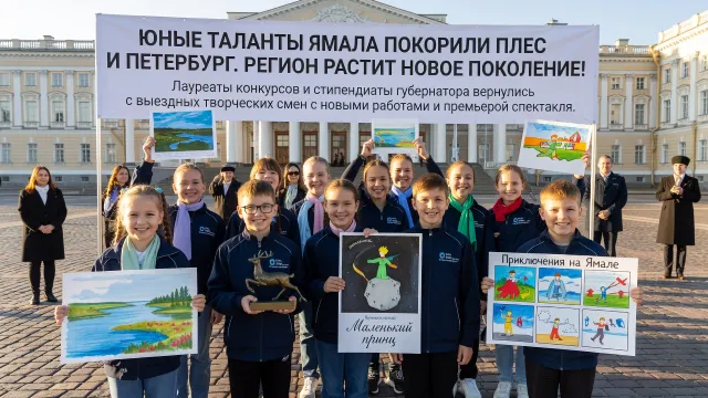 Юные таланты Ямала покорили Плес и Петербург. Регион растит новое поколение!